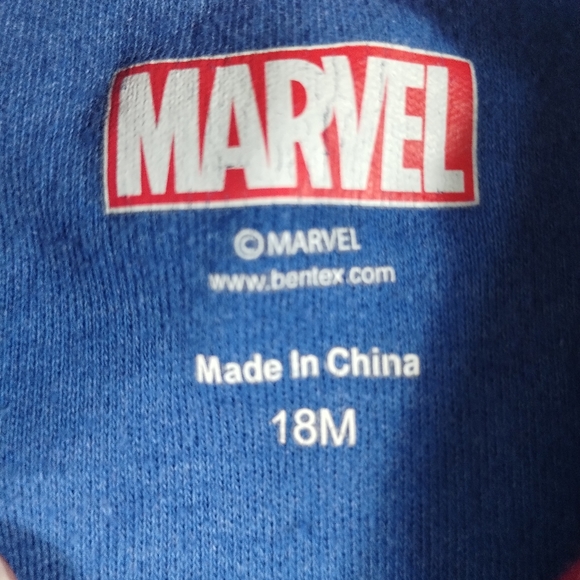 Spider-Man Marvel Onesie baby 18M - Picture 4 of 14